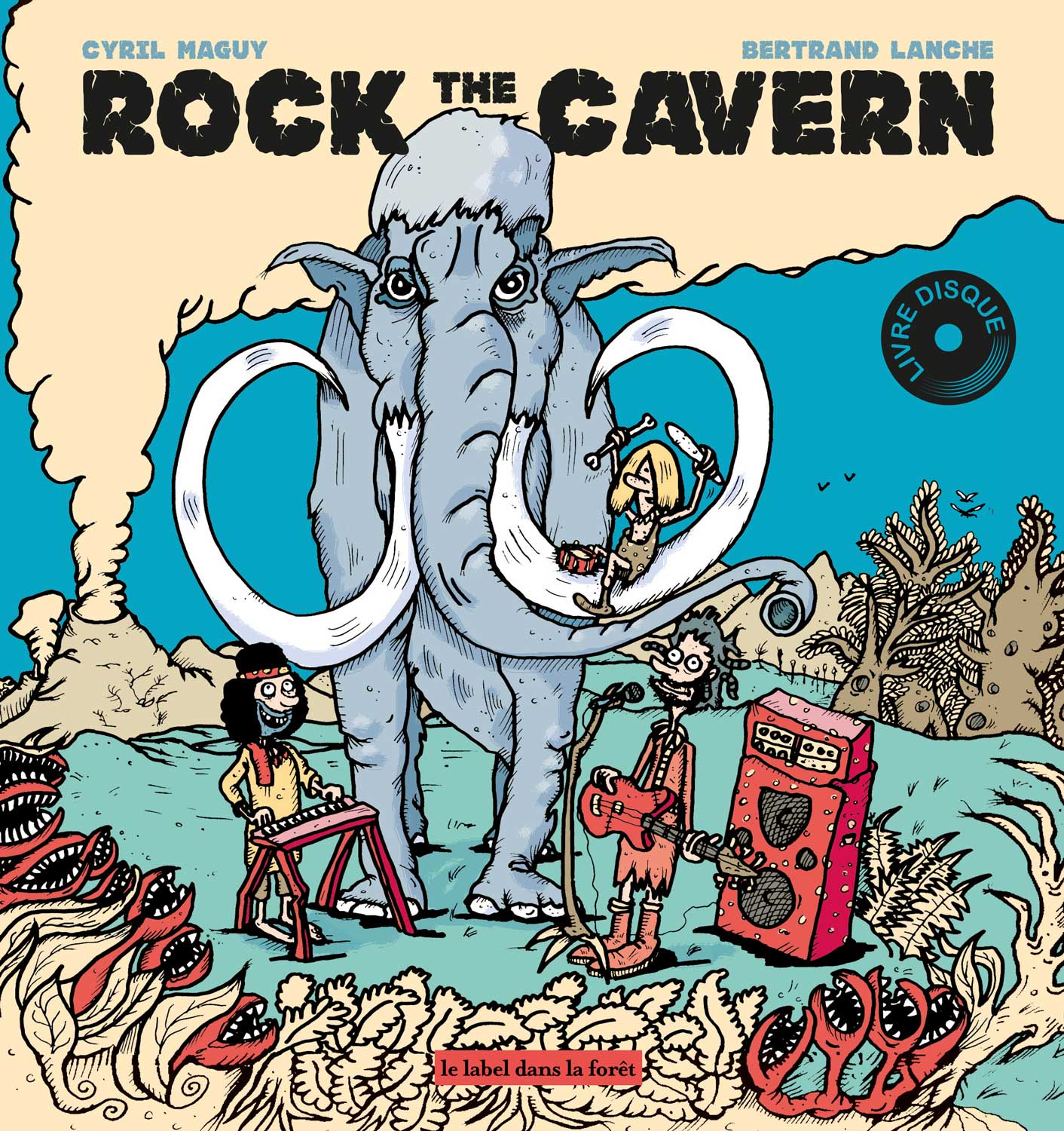 Rock the Cavern, Livre-disque